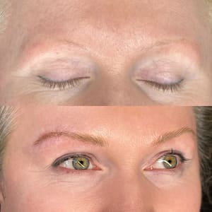 Eyeliner Tattoo result by SD ibrows Permanent Makeup in La Jolla, CA