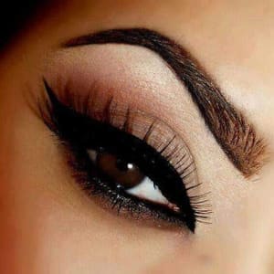 Eyeliner Tattoo result by SD Threading Studio in Escondido, CA