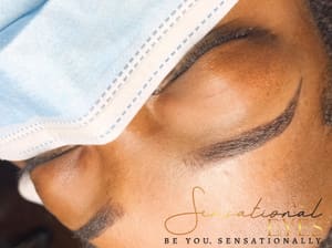 Eyeliner Tattoo result by Sensational Eyes, LLC in Charlotte, NC