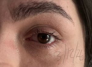 Eyeliner Tattoo result by Serenity Salon and Med Spa in Prattville, AL