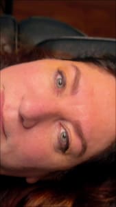 Eyeliner Tattoo result by Shades of Beauty microblading and airbrush tanning in Clinton, TN