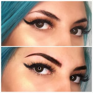 Eyeliner Tattoo result by shara tattoo studio in Peekskill, NY