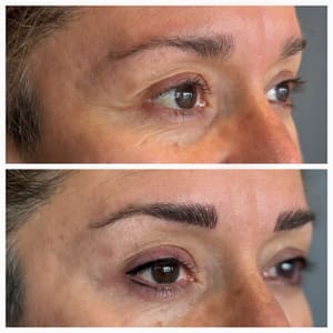 Eyeliner Tattoo result by Sharky's Paradise in Longmont, CO