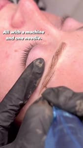 Eyeliner Tattoo result by Sharp Beauty Tattoo & Permanent Makeup Academy in Royal Palm Beach, FL