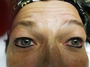 Eyeliner Tattoo result by Shear Magic Salon/Permanent Makeup Studio in Amsterdam, NY