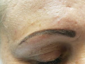 Eyeliner Tattoo result by Shear Magic Salon/Permanent Makeup Studio in Amsterdam, NY