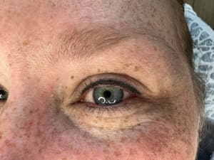 Eyeliner Tattoo result by Sheena Jean Artistry in Cedar City, UT