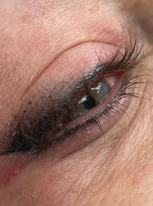 Eyeliner Tattoo result by Shero Beauty Permanent Makeup and Training Studio in Clemmons, NC