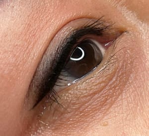 Eyeliner Tattoo result by Signature Beauty Permanent Makeup Studio in Bellevue, WA