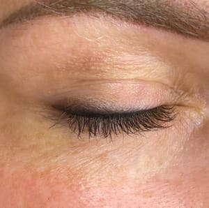 Eyeliner Tattoo result by Signature Beauty Permanent Makeup Studio in Bellevue, WA