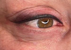 Eyeliner Tattoo result by Signature PMU by Anna in Hendersonville, NC