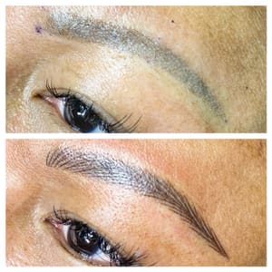 Eyeliner Tattoo result by Silvia Lash and Brow in Huntington Beach, CA