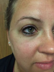 Eyeliner Tattoo result by Simply Flawless, LLC in Omaha, NE