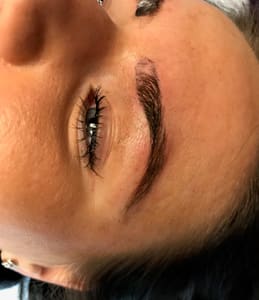 Eyeliner Tattoo result by Simply Flawless, LLC in Omaha, NE