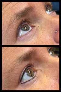 Eyeliner Tattoo result by Simply Permanent by Sandy in Springfield, MO