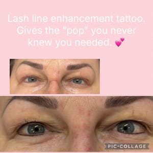 Eyeliner Tattoo result by Simply Skin in Moses Lake, WA