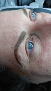Eyeliner Tattoo result by Siren Designs in Yakima, WA