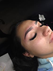 Eyeliner Tattoo result by Skin and Beauty Therapy in Ammon, ID