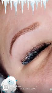 Eyeliner Tattoo result by Skin and Bones Cosmetic Studio in Harmony, PA