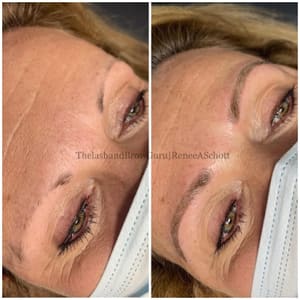 Eyeliner Tattoo result by Skin Esthetics Spa by The Lash and Brow Guru LLC in Port Huron, MI