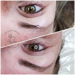 Eyeliner Tattoo result by Skin Studio in Longview, TX