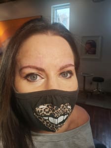 Eyeliner Tattoo result by Skin Wax Ink in Springfield, MO