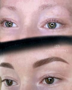 Eyeliner Tattoo result by SKN ALLEGIANCE Laser tattoo & Permanent makeup removal in Huntingdon Valley, PA