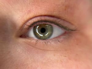 Eyeliner Tattoo result by Skye Line Beauty in Enid, OK