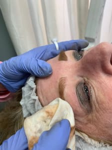 Eyeliner Tattoo result by Smooth Reflections Spa in Mooresville, NC
