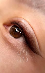 Eyeliner Tattoo result by Soft Beauty Brows in Elk Grove, CA