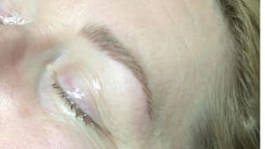 Eyeliner Tattoo result by Soft Strokes Permanent Makeup in Edmond, OK