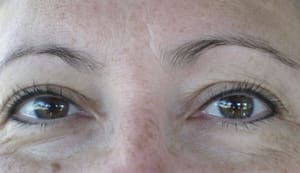 Eyeliner Tattoo result by Soft Strokes Permanent Makeup in Edmond, OK