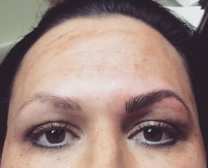 Eyeliner Tattoo result by Soft Strokes Permanent Makeup in Edmond, OK