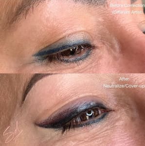 Eyeliner Tattoo result by Sol Skin in Mt Pleasant, TX
