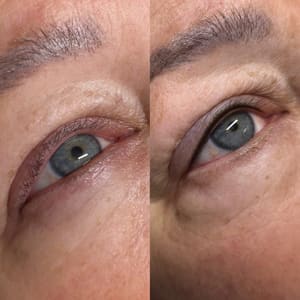 Eyeliner Tattoo result by Solace Beauty in Dayton, OH