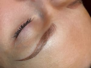 Eyeliner Tattoo result by Soleil Ink in Wilmington, NC
