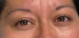 Eyeliner Tattoo result by Sophanto Studio Permanent Makeup in Spring, TX