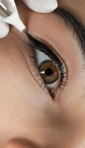 Eyeliner Tattoo result by Southern Gypsy Studio in Scottsboro, AL