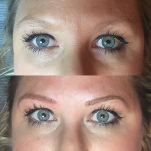 Eyeliner Tattoo result by Spray Tans, Brows and Permanent Make up By Calli in Payson, AZ