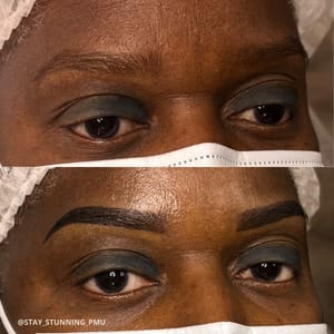 Eyeliner Tattoo result by Stay Stunning Permanent Makeup & Microblading in Clayton, NC