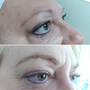 Eyeliner Tattoo result by Stephanies Eyebrows in Inverness, FL