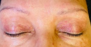 Eyeliner Tattoo result by Stroke of Art - Permanent Cosmetics in Fresno, CA