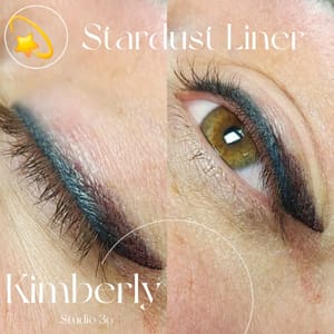 Eyeliner Tattoo result by Studio 36 Permanent Makeup Academy in Pocahontas, IL
