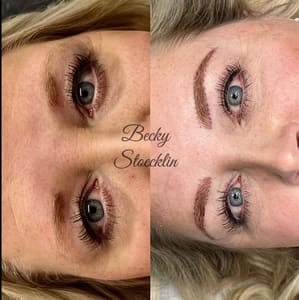 Eyeliner Tattoo result by Studio 36 Permanent Makeup Academy in Pocahontas, IL
