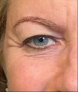 Eyeliner Tattoo result by Studio 474 Ink in Smyrna, DE