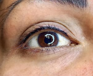 Eyeliner Tattoo result by Studio Heather PMU in South Salt Lake, UT