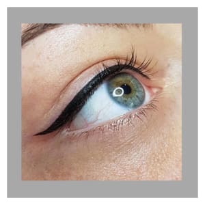 Eyeliner Tattoo result by Studio J.Chanel in Miami, FL