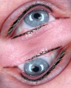 Eyeliner Tattoo result by Studio Maya in Whitehouse, TX