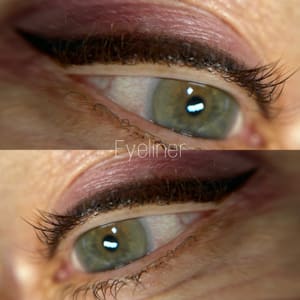 Eyeliner Tattoo result by Studio West Cosmetic Tattoo in Vancouver, WA