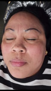 Eyeliner Tattoo result by Studio XXII - Permanent Cosmetics and Tattoo in San Antonio, TX